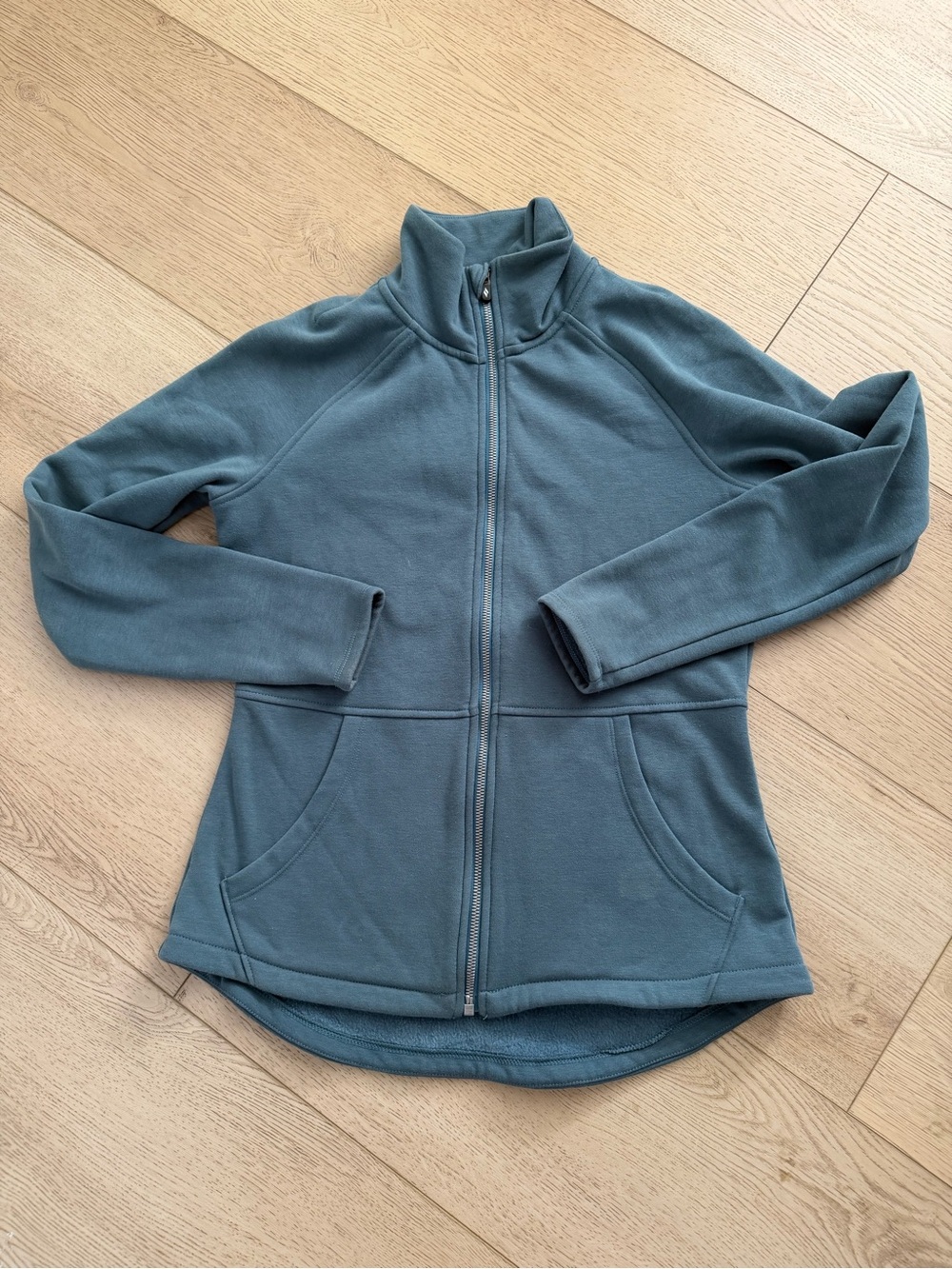 Skechers Teal Full-Zip Utility Fleece Jacket